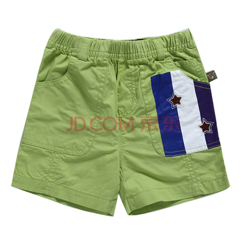 可爱卡通图案<em>印花</em>小童装休闲纯棉<em>短裤</em>222073