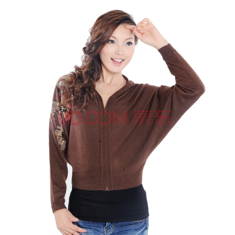 玫瑰心语 2012新款时尚冬季中年<em>女士</em>针织<em>毛衣</em>