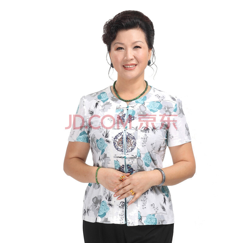 阔太中老年女装+2012夏装新款老太太装气质水