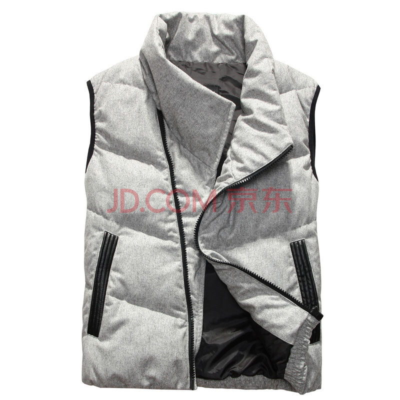 积普JIPU男装 韩版修身 <em>男士羽绒服马甲</em>外套9