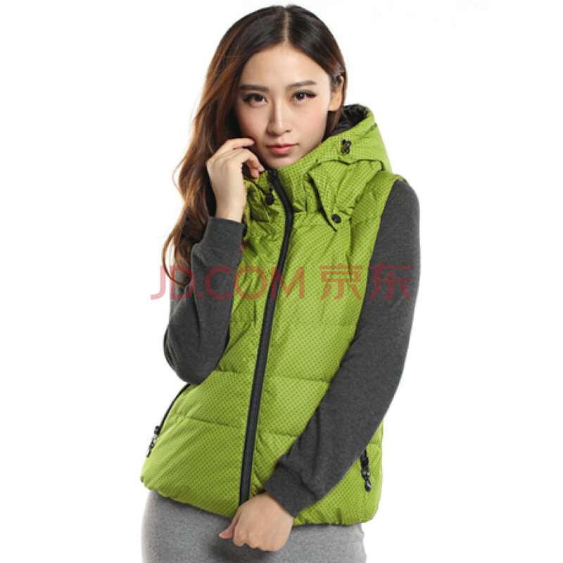 2012 凯慕狮 糖果色<em>羽绒</em>服 <em>羽绒马甲 女</em> 波点 正