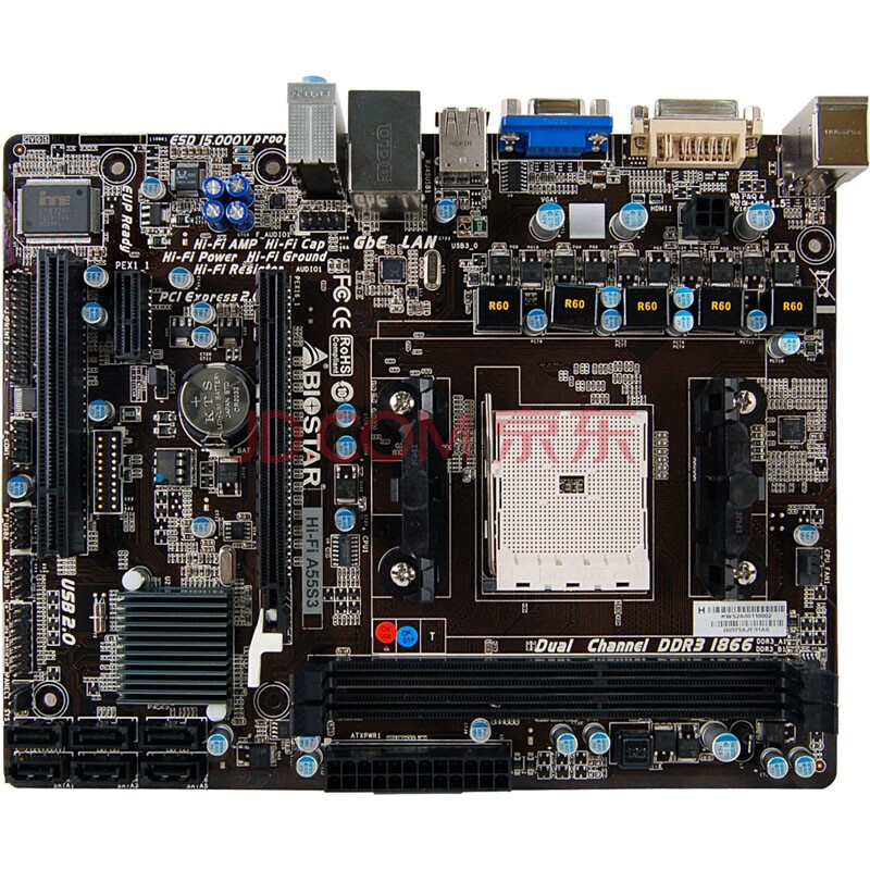 【映泰Hi-Fi A55S3】映泰(BIOSTAR) Hi-Fi A5