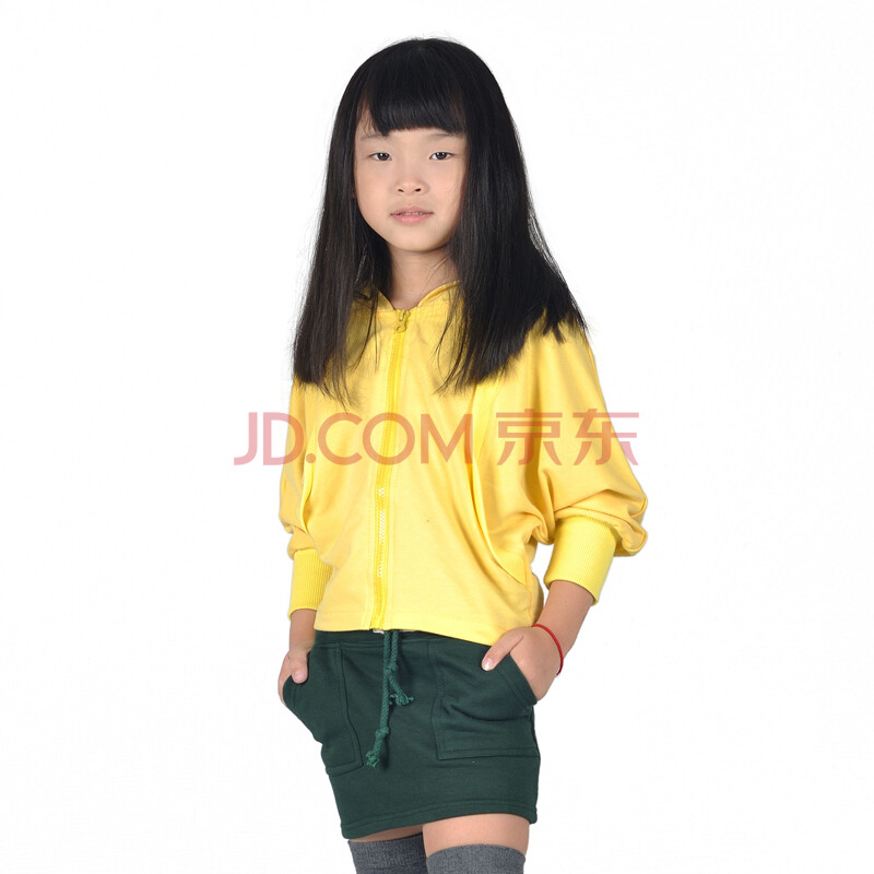 七彩猪2012秋款糖果色<em>短款</em>蝙蝠衣<em>女</em>中童<em>加厚</em>