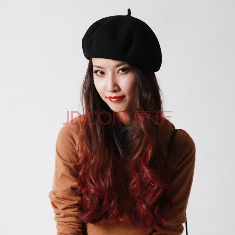 乐为帽子女士<em>女款</em>秋冬季<em>小礼帽</em>时装帽L12FB2