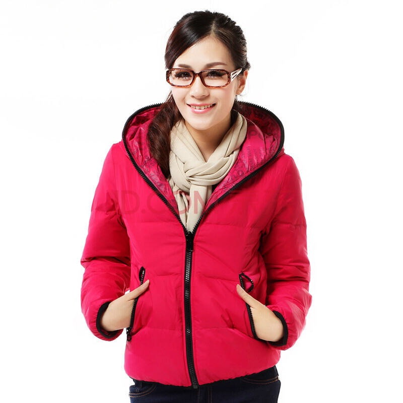 <em>波司登</em>旗下 2012新款 康博<em>羽绒服 女短</em>休闲两面
