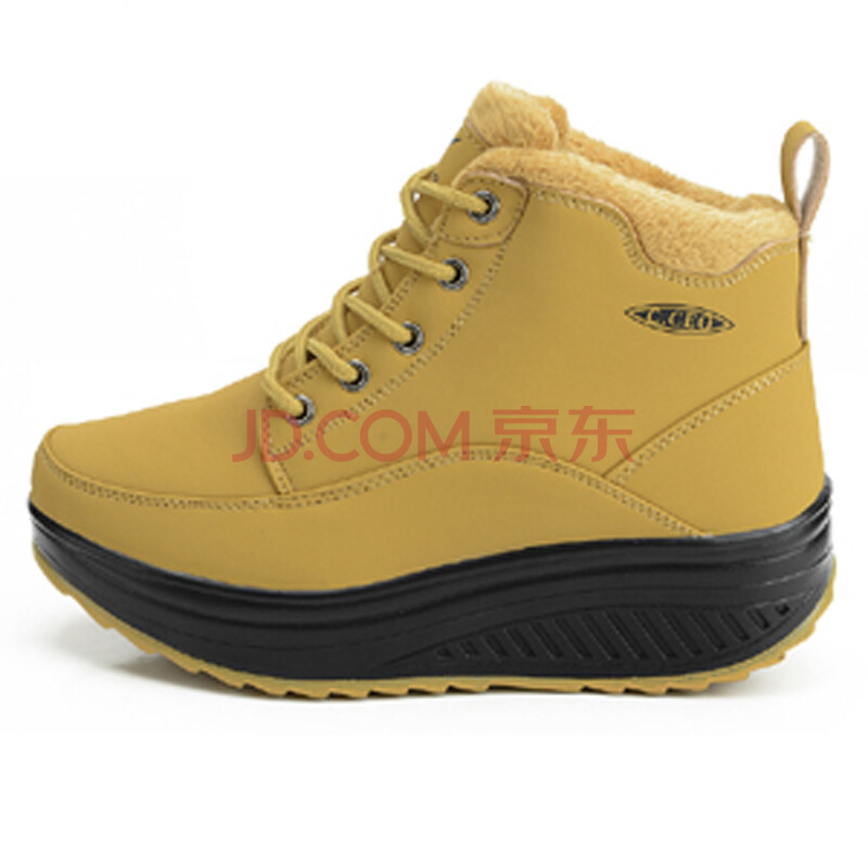 执行官2012冬季女棉鞋女休闲鞋摇摇鞋厚底松