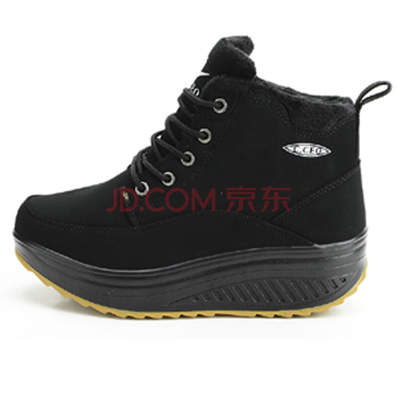 执行官2012冬季女棉鞋女休闲鞋摇摇鞋厚底松