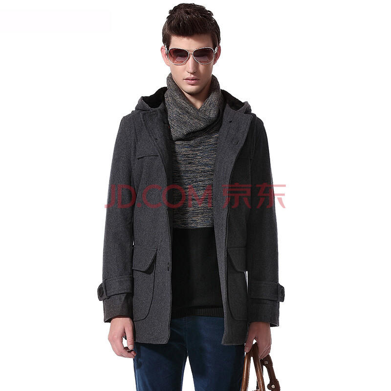 X-star/克斯达 2012男士<em>毛呢子外套</em> <em>男大衣</em>韩版