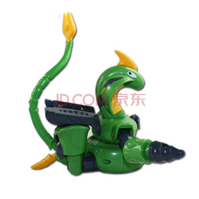 火石 中南卡通 动漫变形玩具 钢甲卡卡龙 毒蛇青