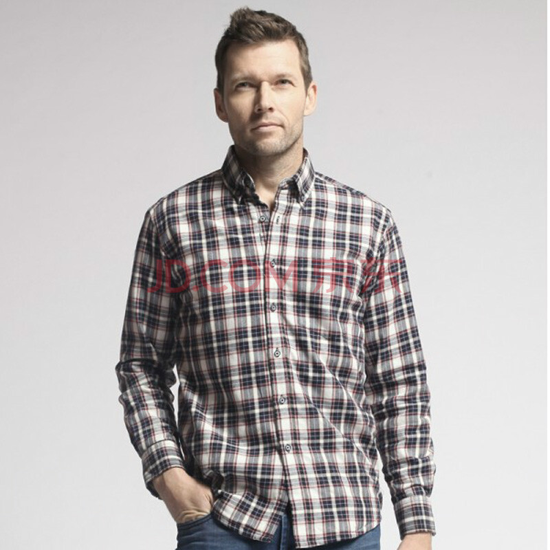 U-SHARK优鲨2012秋冬新款格纹加绒加厚保暖