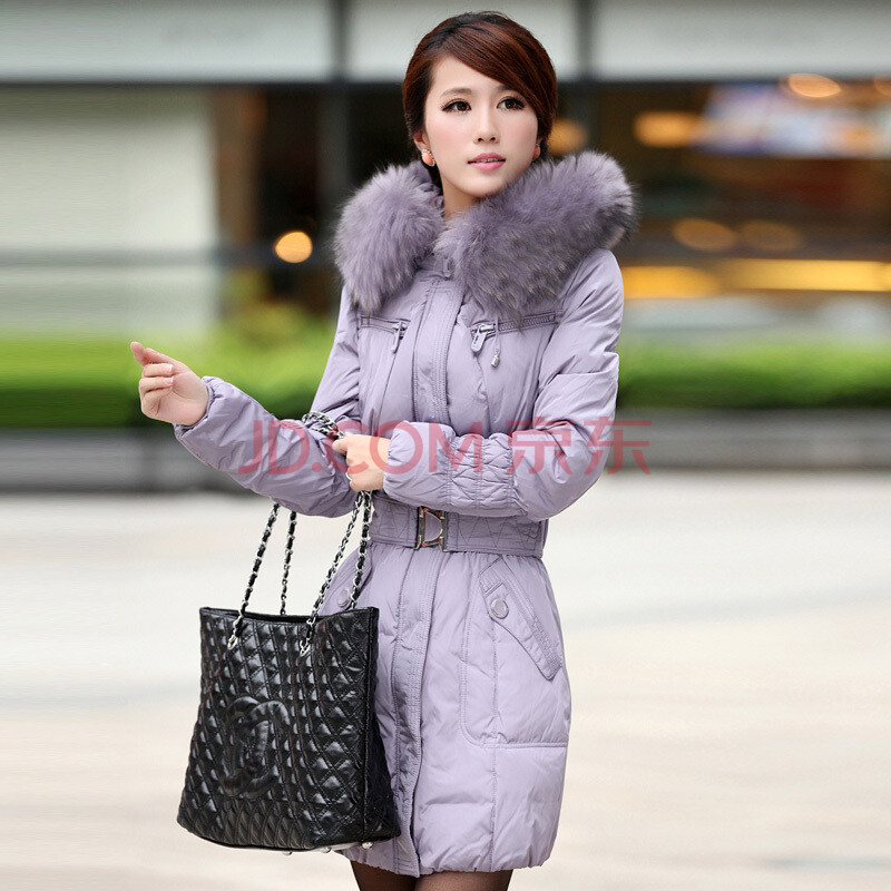 卡倪奥 cumnier 90%白鸭绒含量 中长款<em>羽绒服</em>