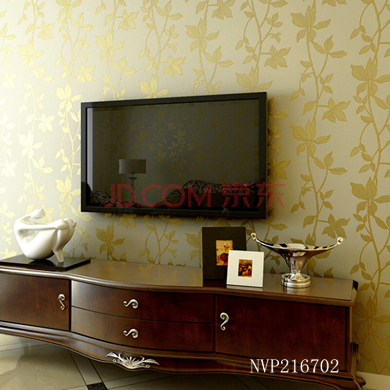 玉兰墙纸贴心如E\/环保无纺纸\/NVP216701\/背景