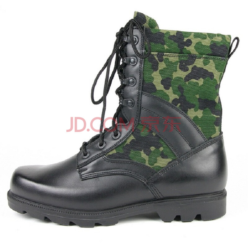 3515强人男款牛皮户外徒步战斗靴 07双密度作