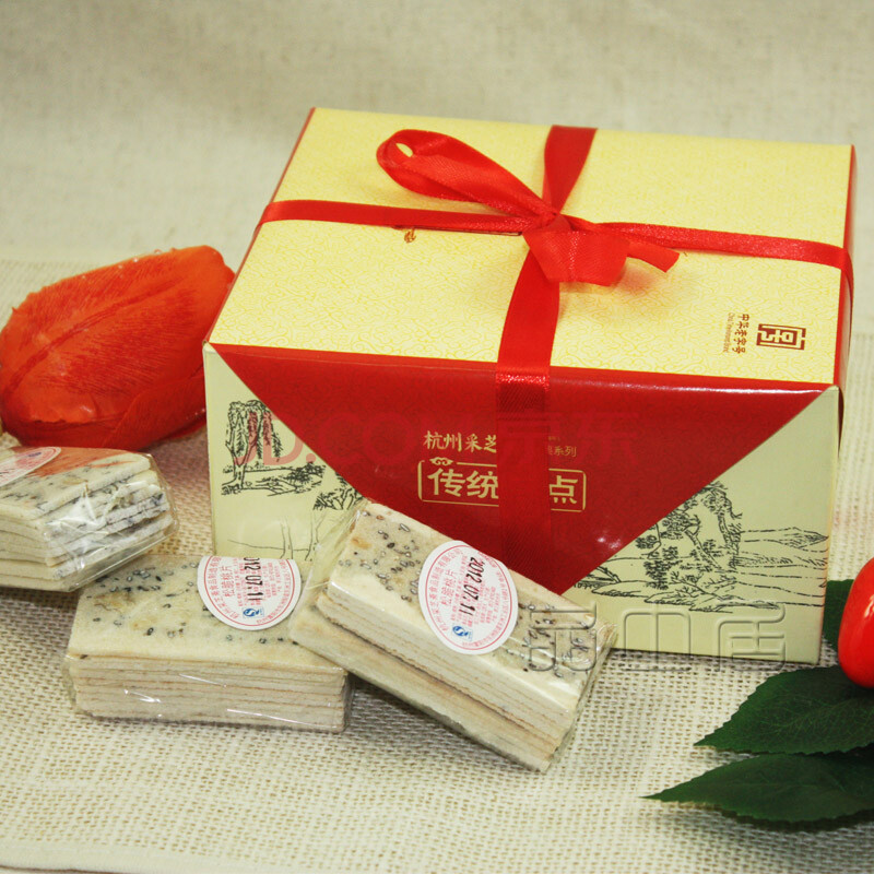 采芝斋 椒盐脆片 糕点 杭州特产 12种糕点 可混