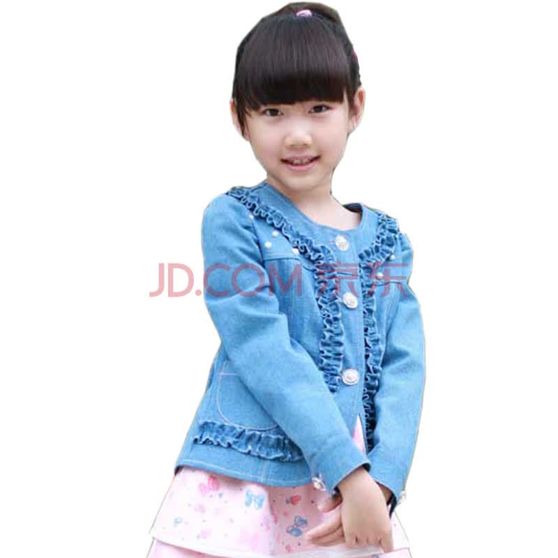 【新品<em>秋装</em>】喜乐趣-G123J043<em>女童秋装</em>花边牛