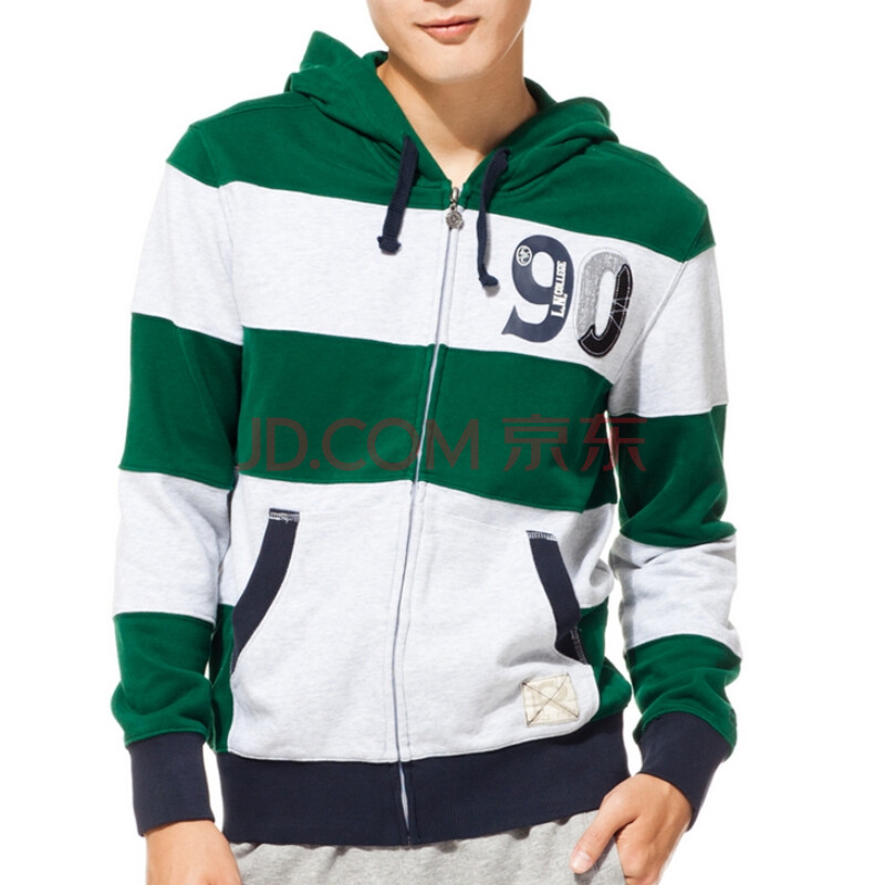 <em>李宁</em>运动生活系列男子<em>开衫连帽</em>卫衣AWDF39