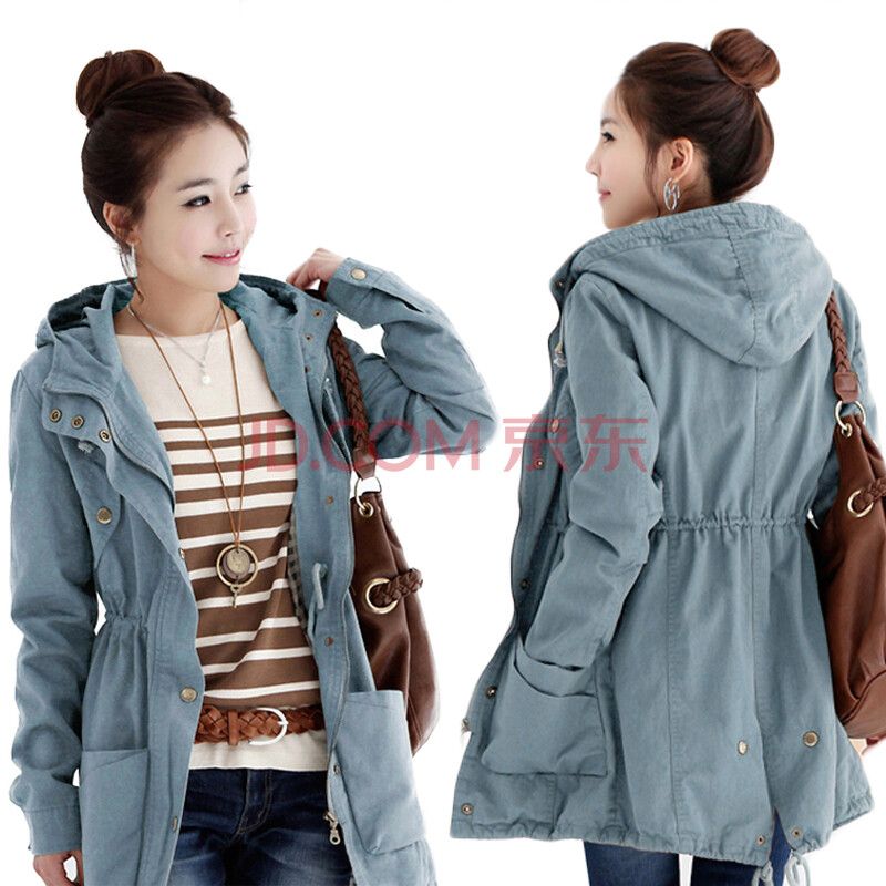 轻舞飞扬 2012秋 新品<em>韩版</em>女装 女<em>长款外套</em>修身