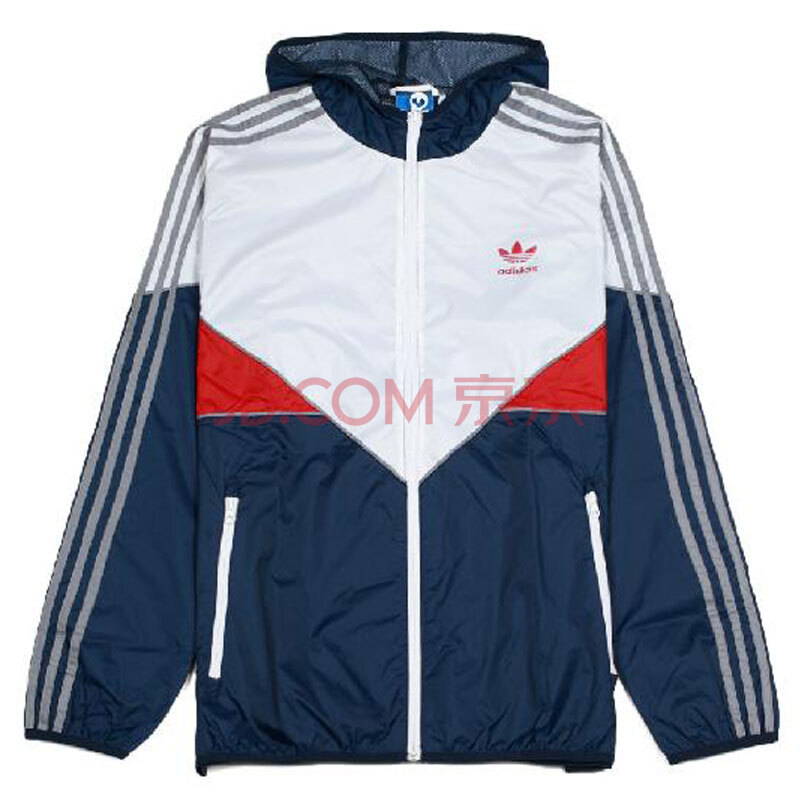 <em>阿迪达斯adidas</em>三叶草12年新款男子<em>防风</em>衣夹