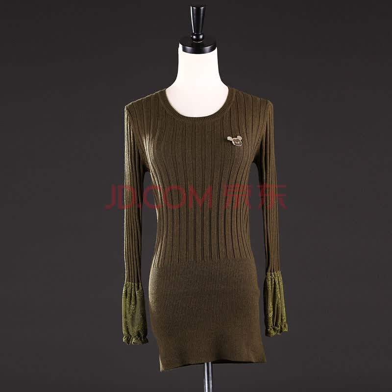 露西维特lucywitte<em>秋冬</em>女士简约针织衫<em>套头毛衣</em>