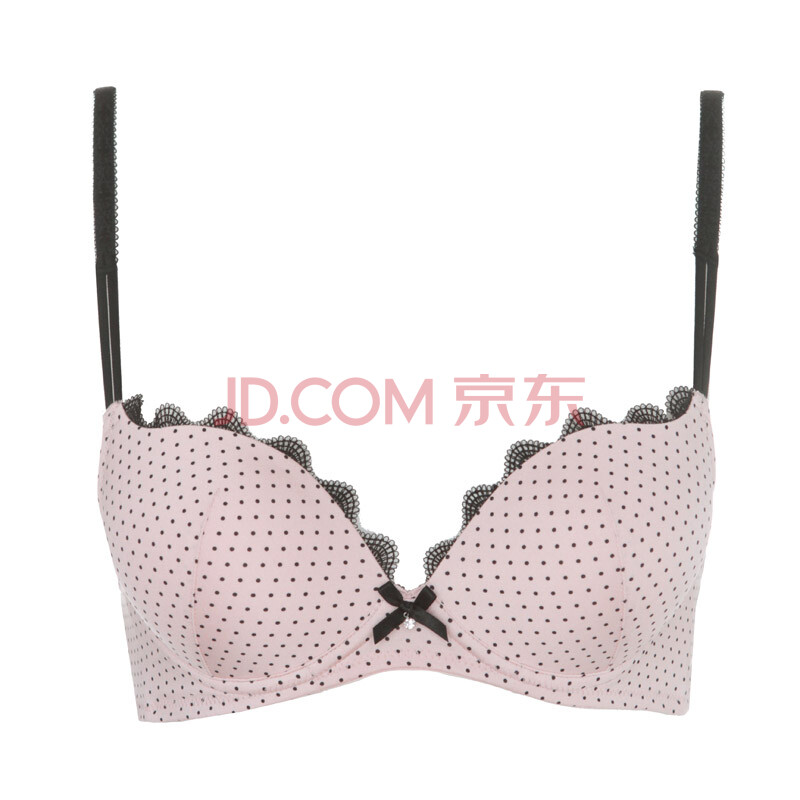 心爱情书3/4中<em>厚模杯文胸</em>SL11981 浅粉 C80图