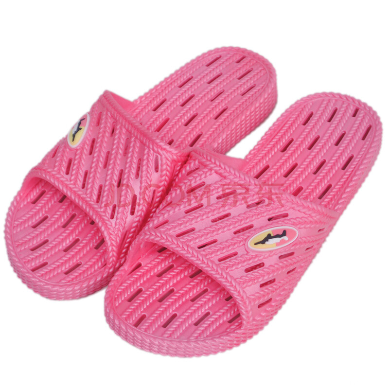 耀利家居浴室漏水拖鞋7162 西瓜红 39图片