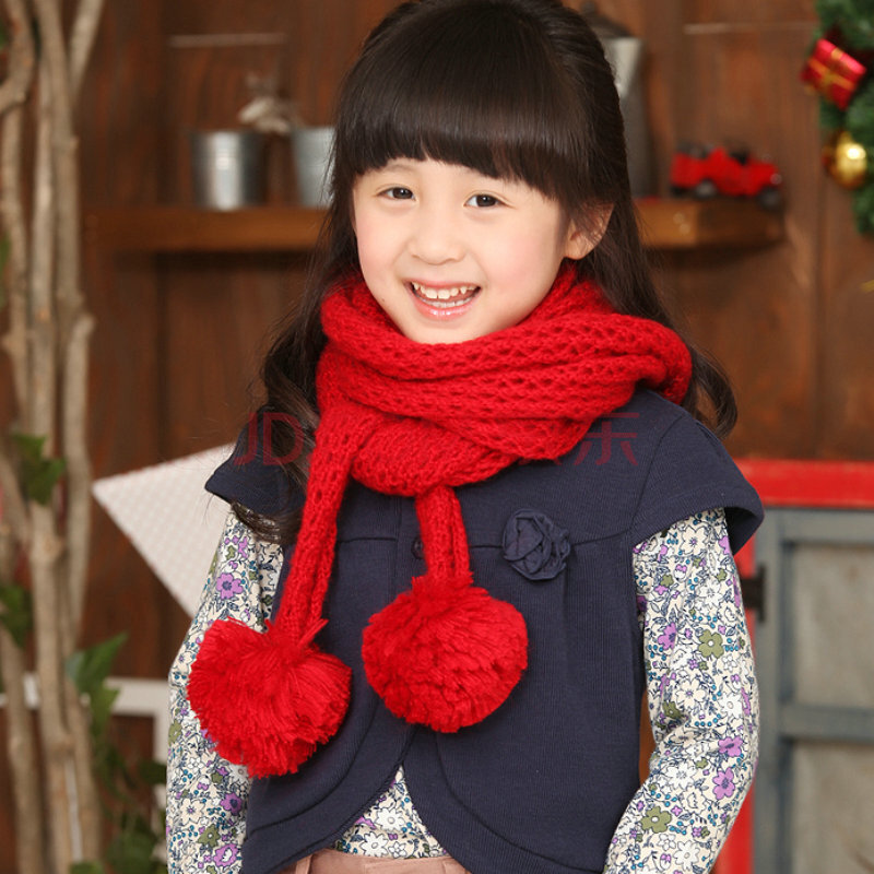 小孩子的围脖 围脖女冬天套头