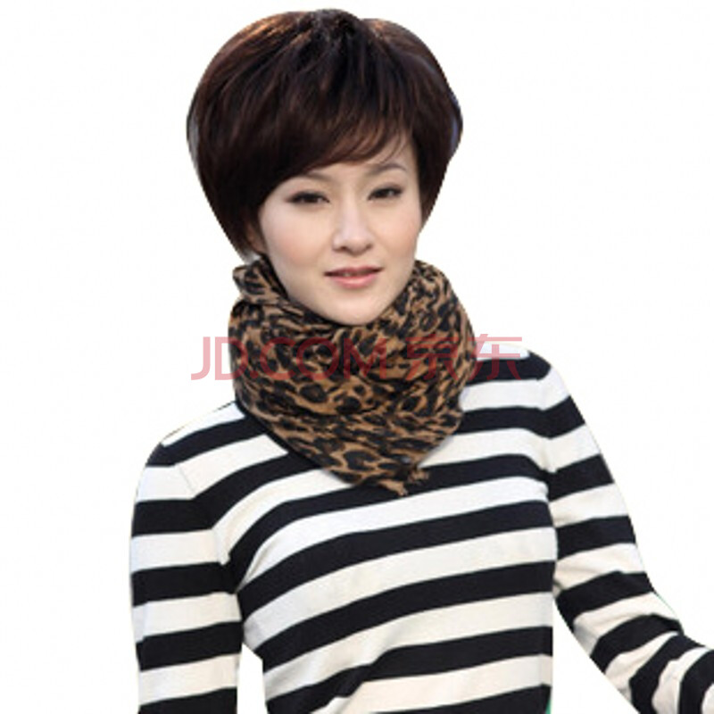 贝丽丝假发 短发女生bobo蓬松<em>发型</em>妈妈新款中