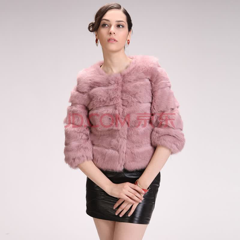 suiveurs 2012<em>秋装</em>新款<em>女装皮草</em> 韩版圆领兔毛