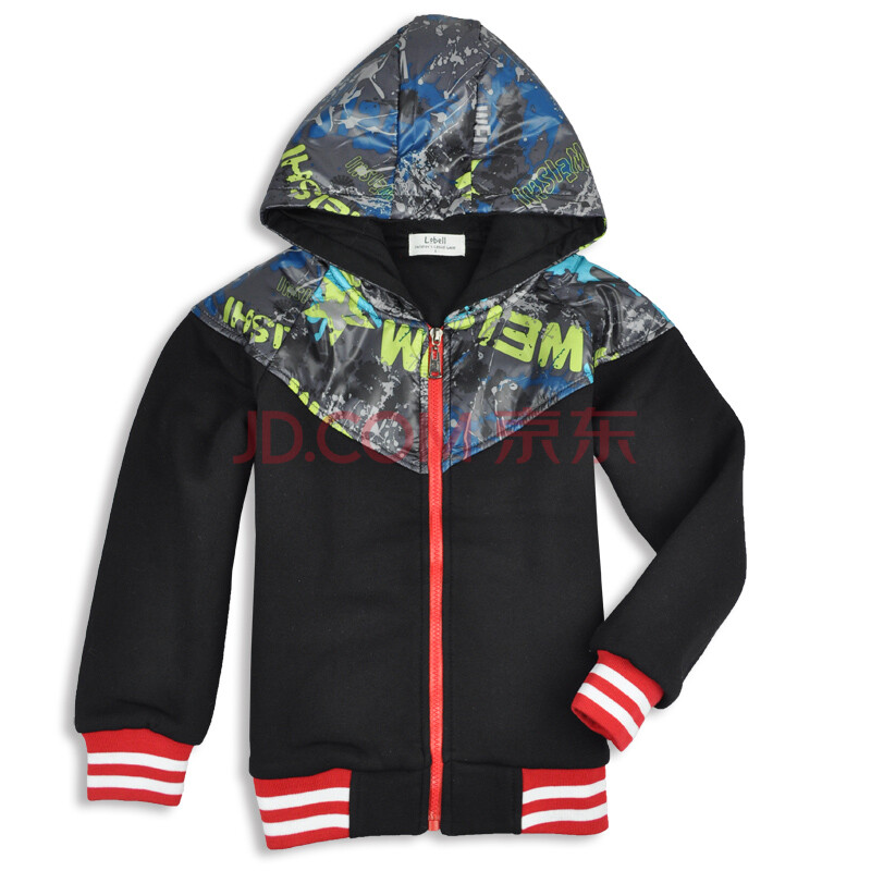 2012新款<em>小男孩</em>秋<em>冬装</em>带帽<em>外套</em>大<em>男童</em>连帽外