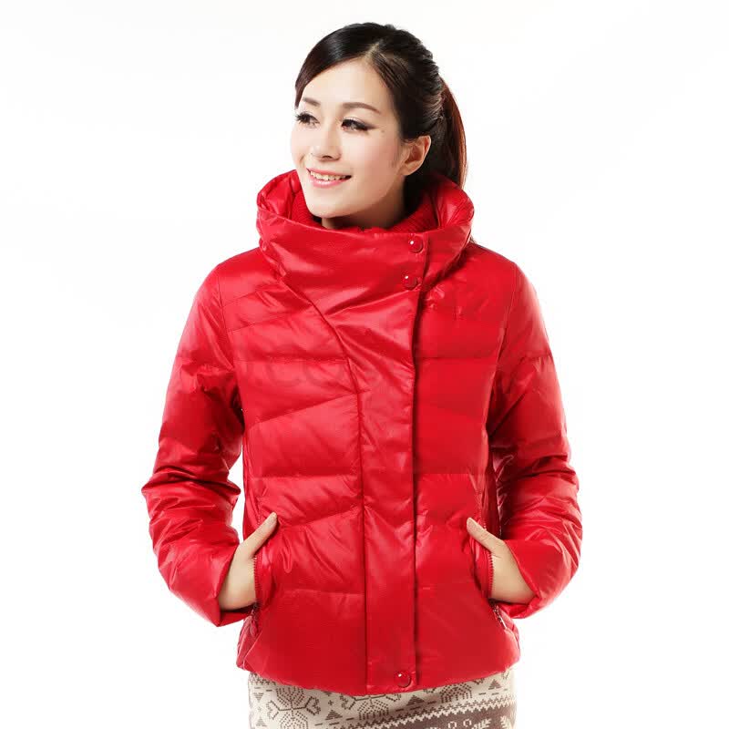 <em>波司登</em>旗下 2012新款 康博<em>羽绒服 女短</em>时尚双领