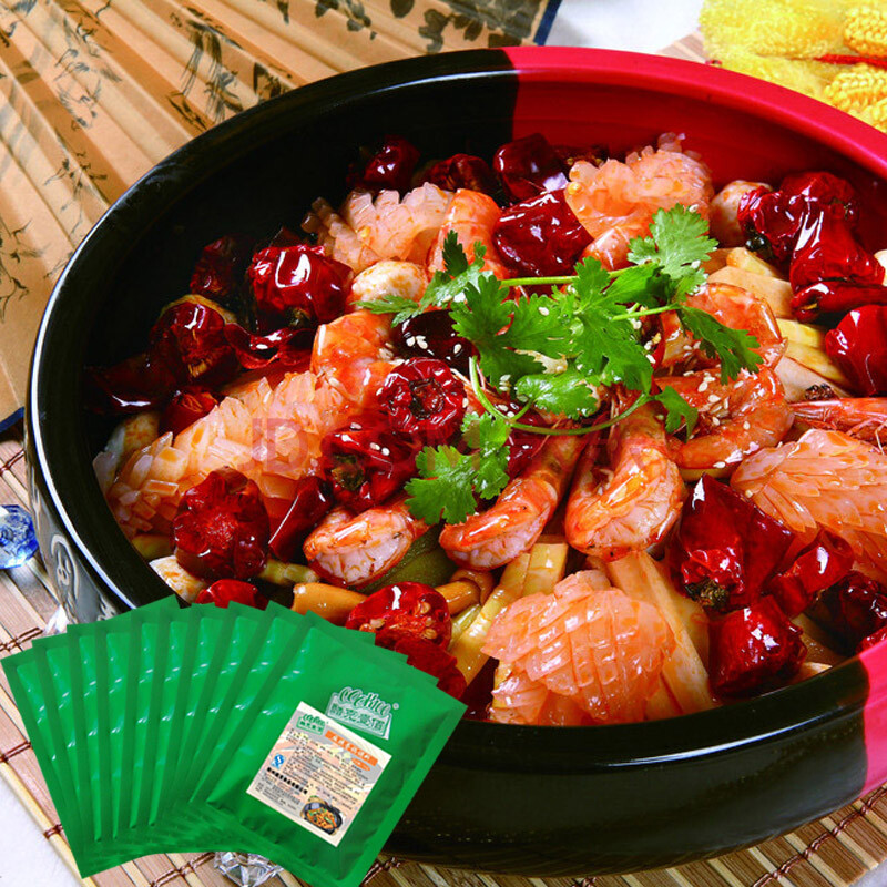 COOK100麻辣香锅底料10包 麻辣香锅调料 火