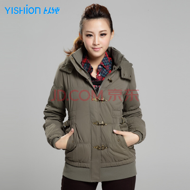 <em>以纯yishion</em> 秋<em>冬装</em> <em>女装</em>中长款<em>棉衣外套</em>11421