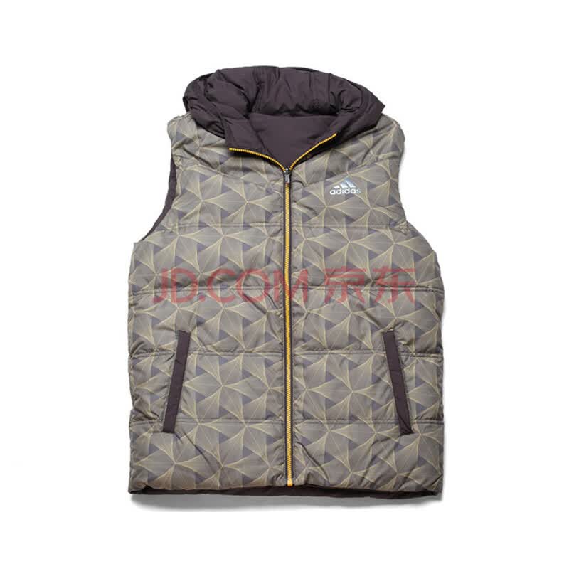 阿迪达斯 adidas <em>男</em> <em>羽绒马夹</em> X74256 X74257