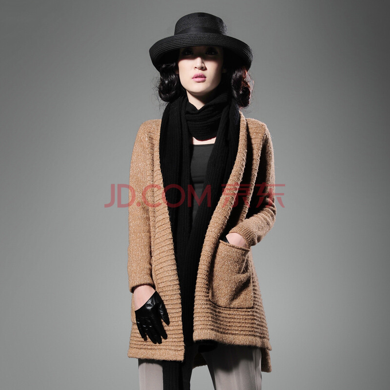 2012 秋冬 新款 长款 女毛衣<em>外套</em> 新款长袖<em>开衫</em>