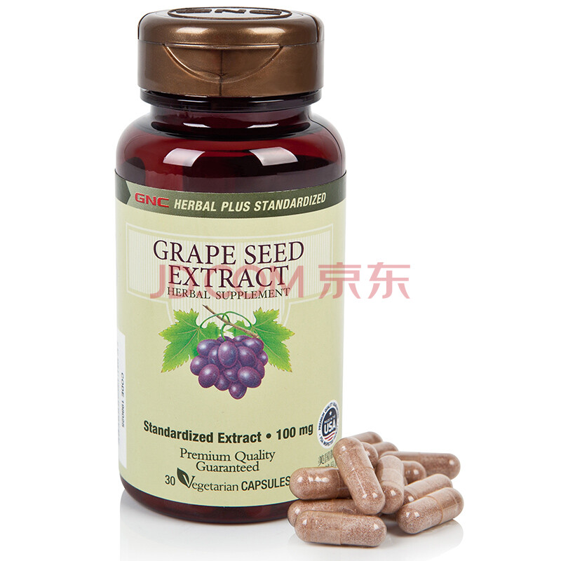 GNC健安喜葡萄籽精华胶囊30粒\/瓶(进口)图片