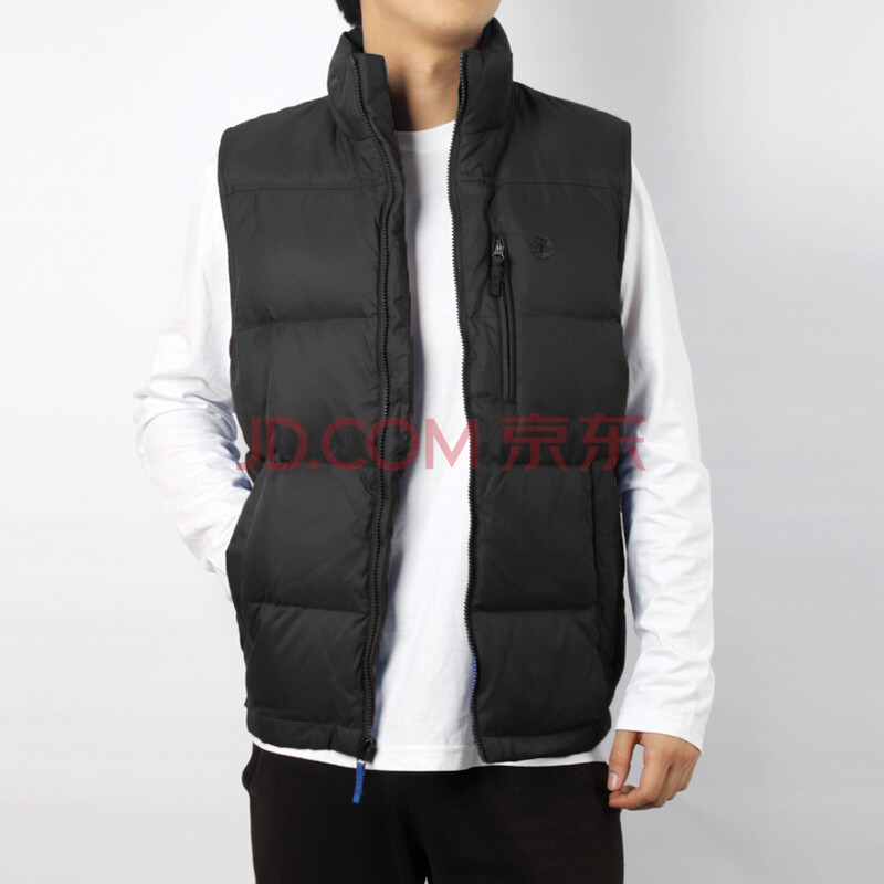 nd 天伯伦 冬季新款 男士拉链立领羽绒<em>厚马甲</em> 