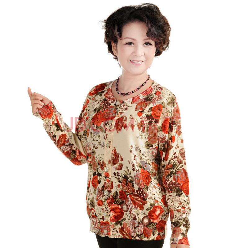 望地 新款秋冬装 女士<em>羊绒衫中老年毛衣</em>女装开
