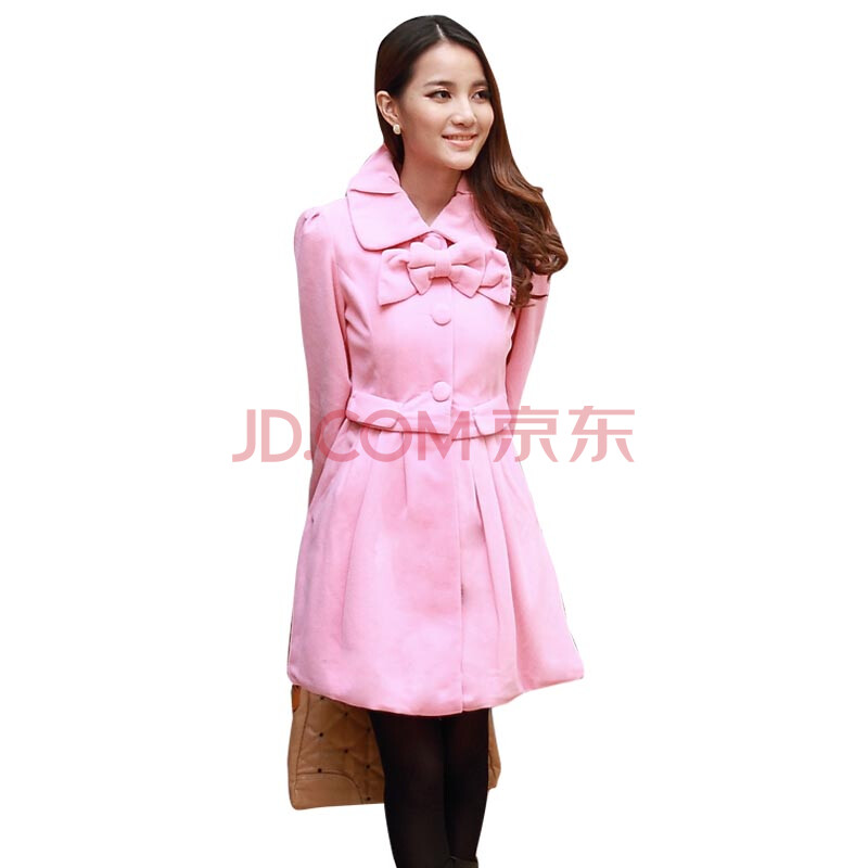 cherrykeke 秋冬新款韩版甜美淑女领口<em>蝴蝶结</em>外