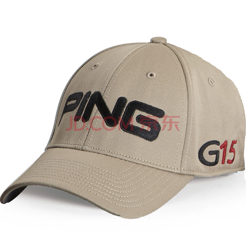 ping 高尔夫球巡回赛软帽(卡其) tour structured cap - khaki l/xl