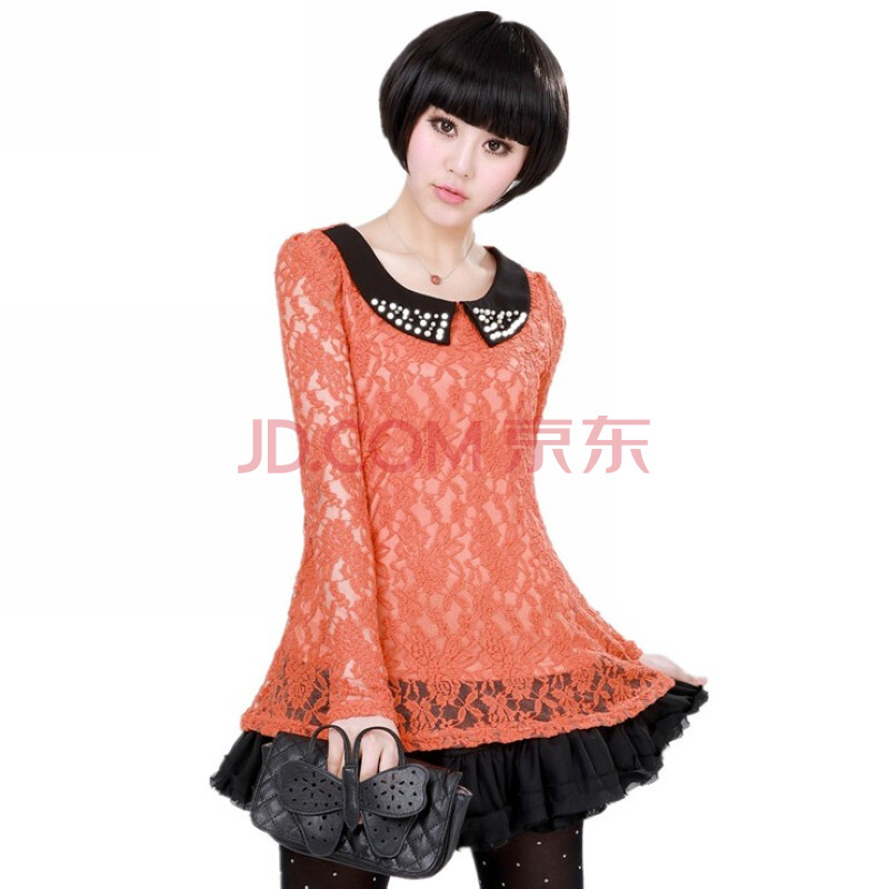 E·莎 2012秋装新款秋季<em>女装</em>日韩<em>公主风格</em>时