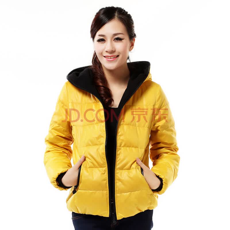 <em>波司登</em>旗下 2012新款 康博<em>羽绒服 女短</em>时尚拼色