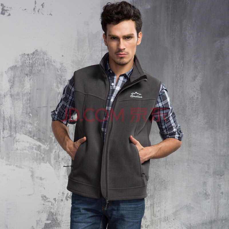 A斯波帝卡2012秋冬装休闲摇粒绒<em>男马甲外套</em>男