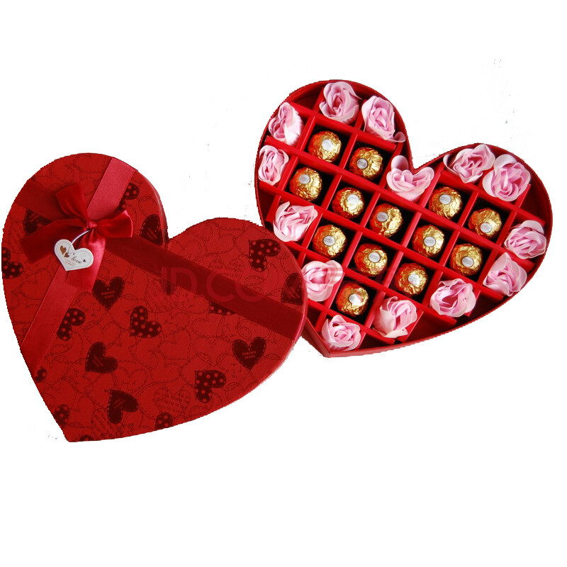 朵美鲜花卡通花束 费列罗<em>巧克力</em>礼盒DIY <em>生日</em>礼