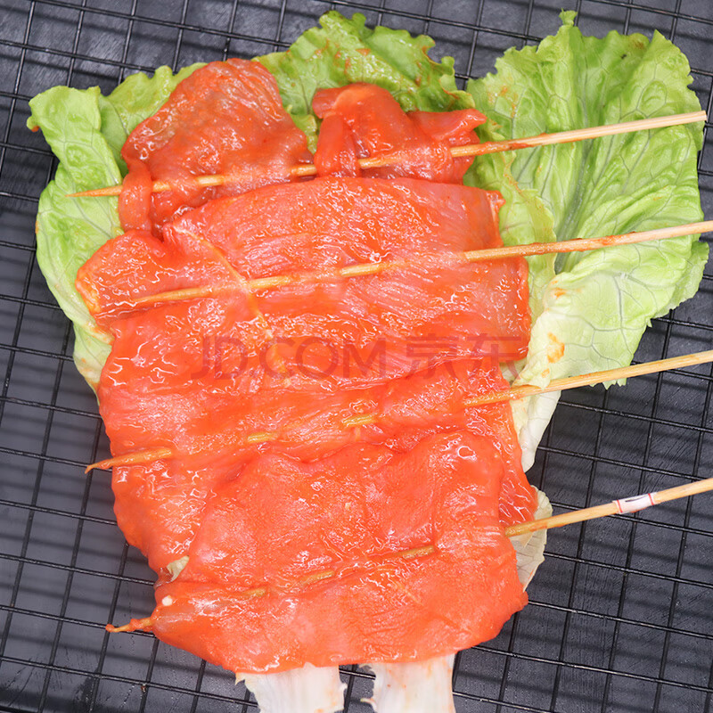 串串香嫩里脊肉片新鲜冷冻鸡肉串烧烤肉串手抓饼铁板油炸里脊40串