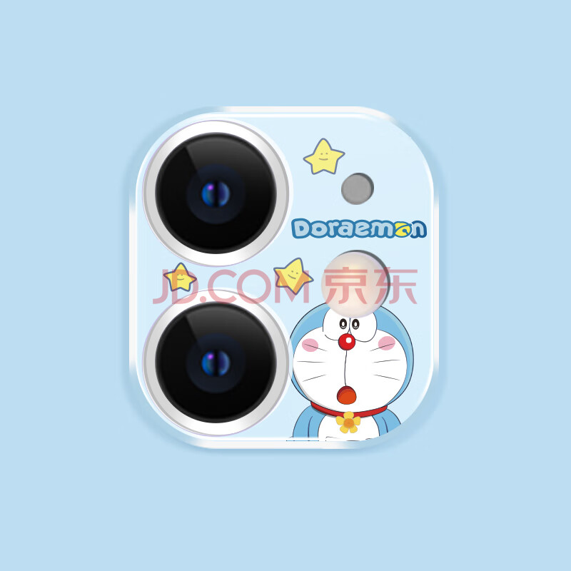 摩列molie iphone11镜头贴卡通苹果11promax全覆盖玻璃防刮后摄像头防