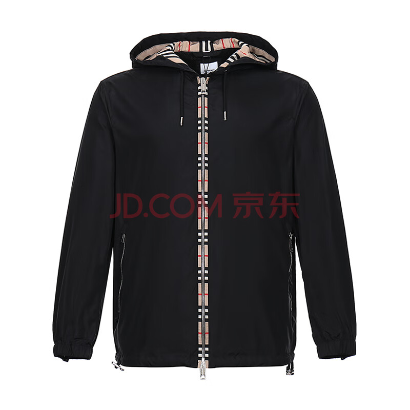 男装博柏利/巴宝莉 burberry 男款锦纶连帽上衣外套夹克 80266301