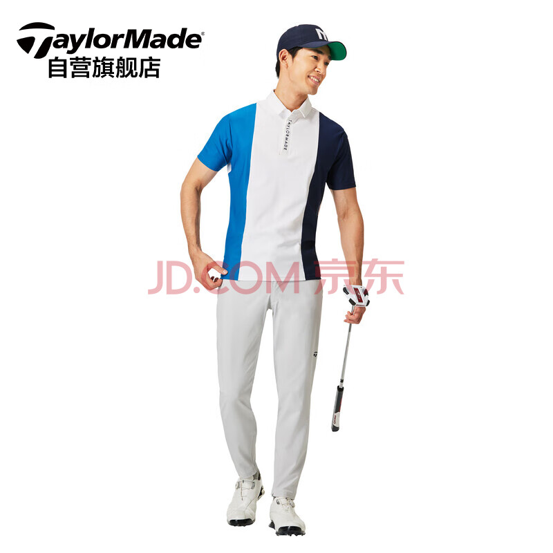 泰勒梅taylormade高尔夫短袖POLO衫男士高尔夫服装夏季Golf球衣高尔夫T恤N92428 白色S