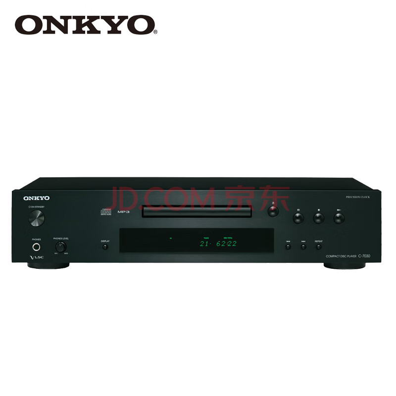 ONKYO安桥 C-7030 家用功放CD机发烧播放器hifi音乐播放器数字转换高保真 黑色