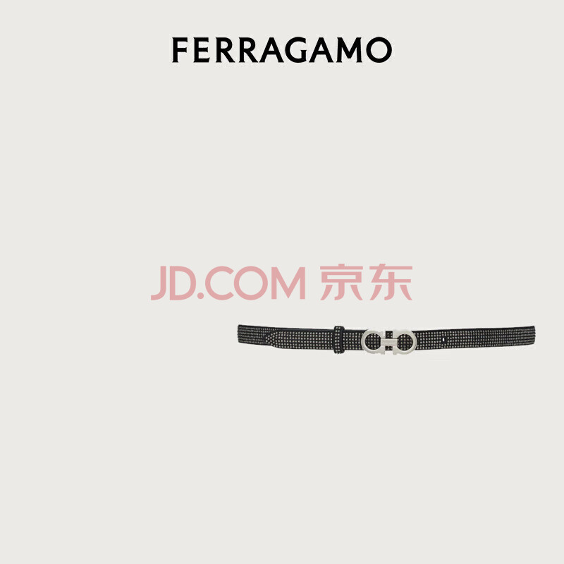 菲拉格慕（Ferragamo）女士牛皮革腰带 0759452_C  _ 75礼盒 礼物