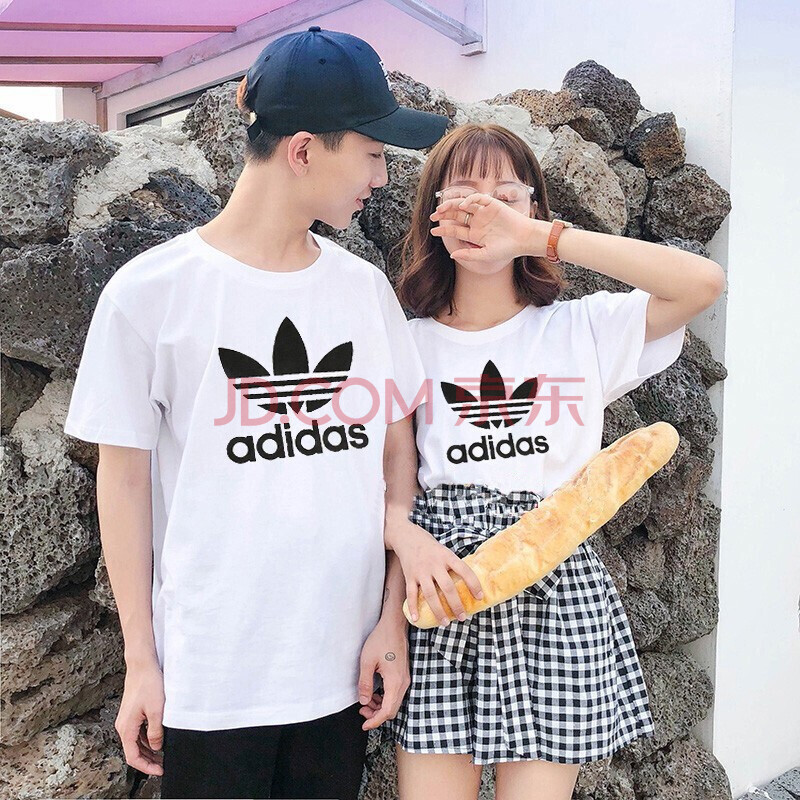tz adidas阿迪达斯三叶草男装女装情侣装 2020夏季新品跑步运动圆领